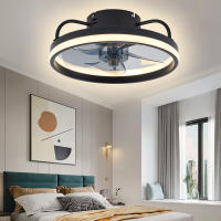 Ventiladores de techo con Control remoto y luz, lámpara LED, ventiladores de techo silenciosos inteligentes para decoración de dormitorio y sala de estar, lámpara de techo - details 3