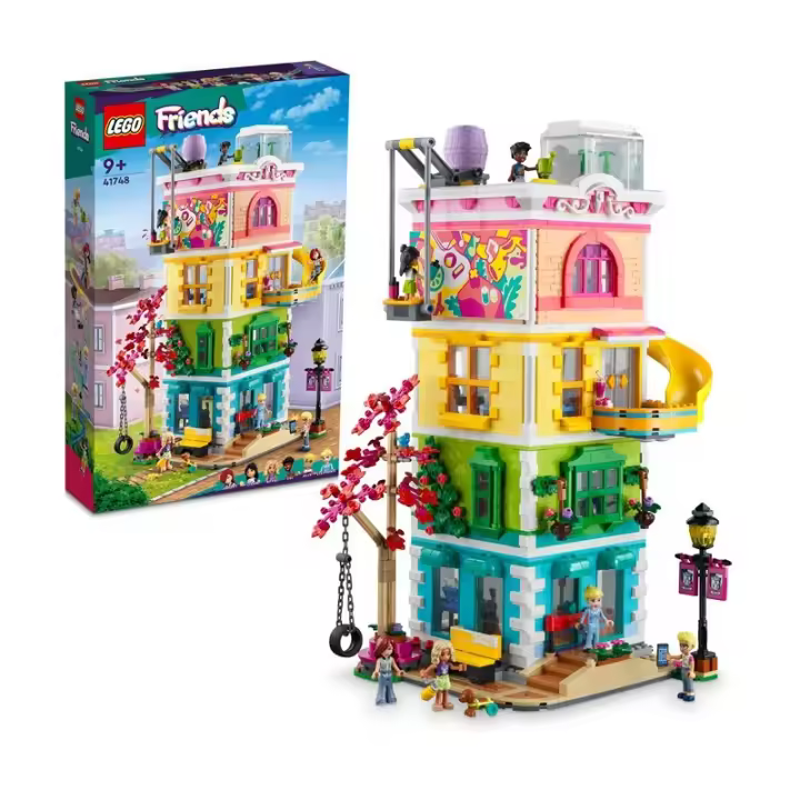 LEGO Friends Centro Comunitario de Heartlake City 41748 - Edad a partir de 9+ años, contiene 1513 piezas. 23L41748 - 1