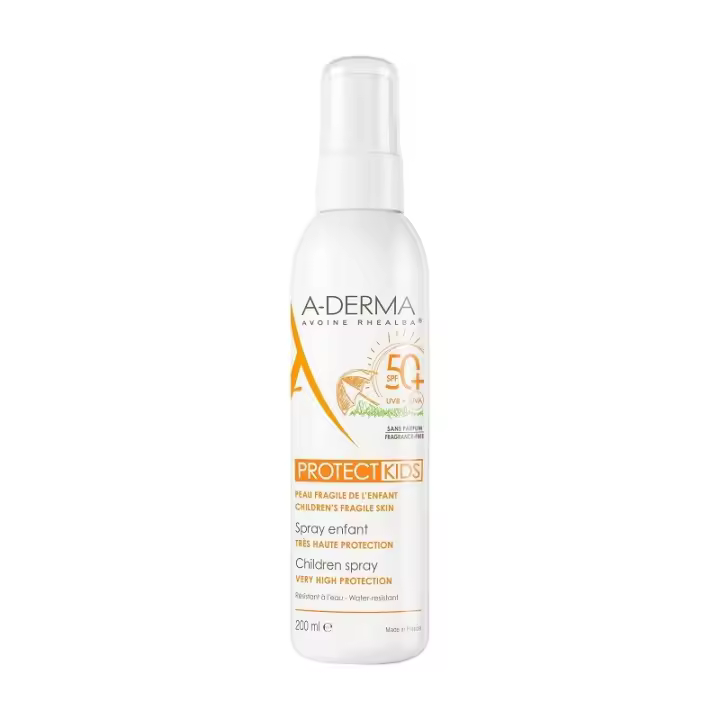 A-Derma Protect Niños Spray SPF50+ 200 Ml - Protección Alta para Pieles Frágiles de Niños - 1