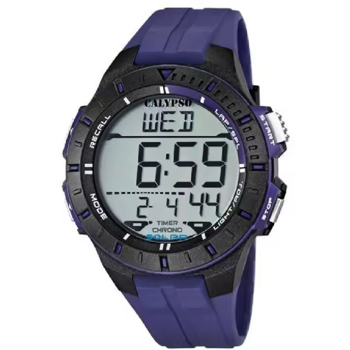 RELOJ CALYPSO SPLASH MORADO - 1