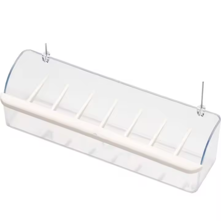 Comedero Pajaros Interior con Rastrillo 22x6x6 cm - 1