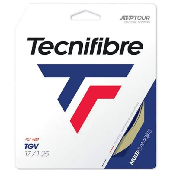 Cordaje Tenis Tecnifibre TGV 12 m Natural - Elegir Diámetro - 1