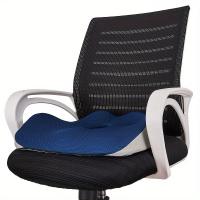 Cojín De Memoria Para Silla De Oficina Cojín De Asiento Para Coche Avión Bleachers Cojín Para Sillón De Trabajo Longitudinal - details 4