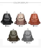 Mochila de cuero de alta calidad para mujer, bolso de hombro femenino Vintage, bolso de viaje para mujer, Mochilas escolares para niñas - details 7