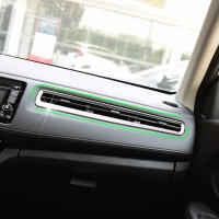 Cubierta De Ventilador Lateral Para Tablero Interior ABS Cromado Para Honda HRV HR-V VEZEL 2014-2019 Adorno De Estilo Moldura Para Vehículo - details 2