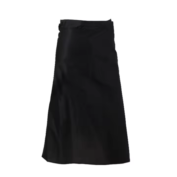 Falda De Lluvia Ultra Ligera De 15D Nylon Con Bolsa De Almacenamiento Para Ropa De Lluvia Cintura Elástica Sugerida 60-100cm Para Mujer - 1