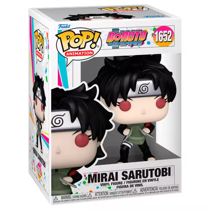 Figura POP Boruto Mirai SarutobiFigura  Coleccionable - Idea de Regalo- Mercancia Oficial - Juguetes para Niños y Adultos - Movies Fans - Muñeco para Coleccionistas y Exposición - 1