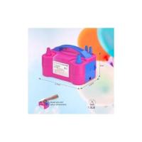 Herramienta de bola inflable portátil con bomba de Aire Eléctrica Inflador de Globos de Doble orificio V 220-240V 50HZ 600W Regalo de Navidad-100 Globos de regalo -- Black Friday-Gift de Navidad - details 2