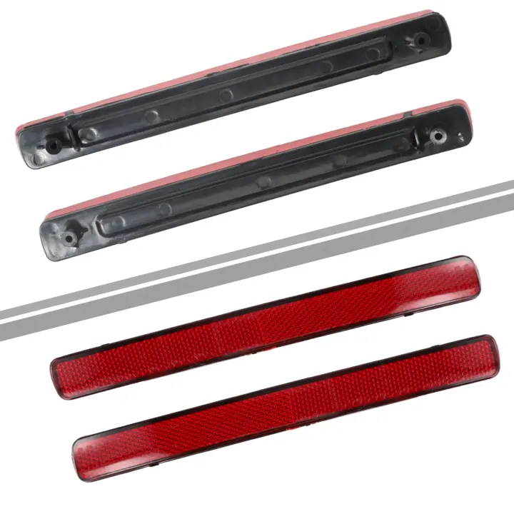 Reflejadores De Parachoques Trasero Para Coche 2pcs Compatible Con Ssangyong Rexton 2006-2017 Y Kyron 2007-2011 Pieza De Repuesto De Automóvil - 1