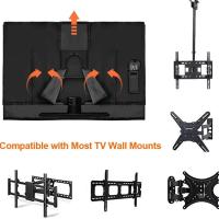 Cubierta Para TV Al Aire Libre 22''-70'' Impermeable Y Resistente Al Clima Para Pantalla De TV Externa Protector De Pantalla Móvil - details 5