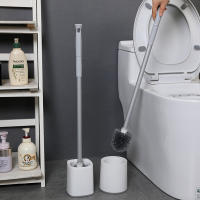 Lazo de unodoro, Limpia de unodoro con Cerdas resistentes, Limpia de baño a prueba de salpicadura, inodoros para soporte y Cerdas de polypropyleno resistentes para una pieza eficaz, mango D - details 2