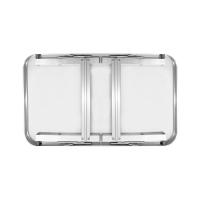 ARISE SHOP-Bandeja Plegable Aluminio Multiusos,Mesita bandeja plegable,Mesa Plegable para Ordenador, Picnic,Camping, Playa, Bandeja Multifunción Auxiliar, Portátil y Ligera de Viaje 50x30x20 cm,Negro,Blanco,Azúl - details 4