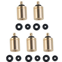 5 Pcs Adaptadores De Recarga De Gas Para Camping Al Aire Libre Con Conector De Estufa Y Anillos De Aro De Repuesto Metal Portátil - details 18