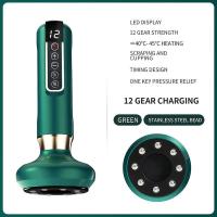 Electric Vacuum Cupping Therapy Scraping Massager Neck Back Body Gua Sha Machine XMO - details 0