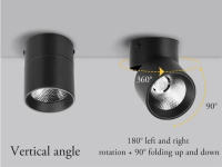 Lámpara De Techo LED Plegable Spots Para Decoración De Habitaciones Y Pasillos Fuente De Luz LED Material De Aluminio - details 6