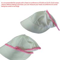 Gorro De Béisbol Para Mujer Con Protección Solar Gran Circunferencia De Cabeza Moda Versátil Sombrero De Sol Para Rostro Pequeño - details 5