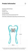 Masajeador Manual De Cervical Vertebra Espalda Y Cuello Para Relajación Muscular Dispositivo De Aplicación Doméstica Unisex - details 8