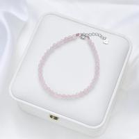 Pulsera de Turmalina Hecha a Mano en Plata de Ley 925 de 4mm with Piedra Natural de 4mm para Mujeres Joyería de Fiesta Gift de Bangles de Amatista - details 3
