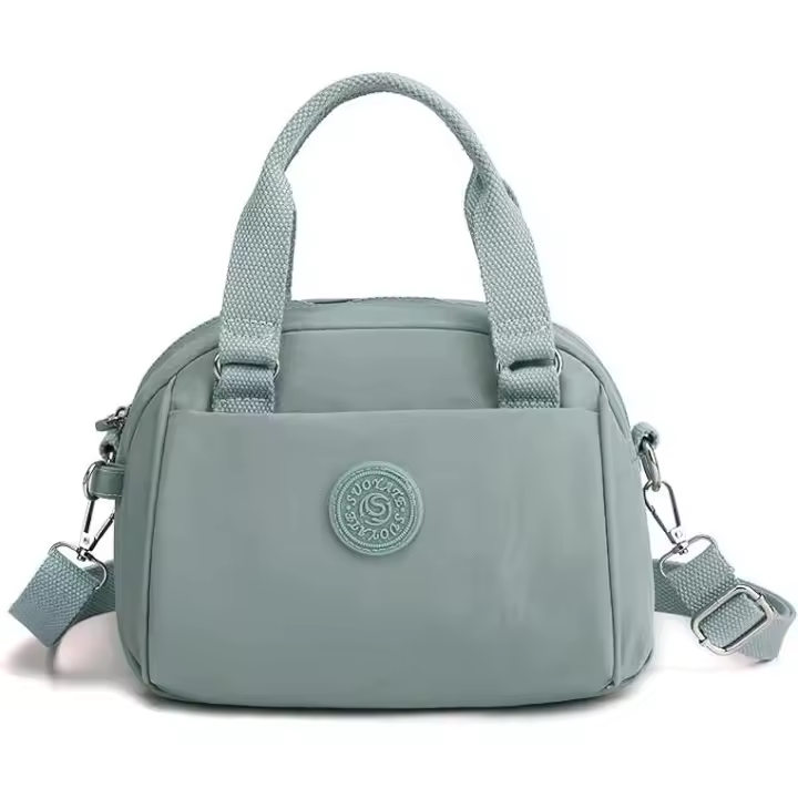 Bolsos de mano para mujer, ligeros y de ocio, tipo bandolera, de tela Oxford, impermeables, pequeños, tipo tote - 1