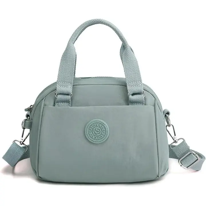 Bolsos de mano para mujer, ligeros y de ocio, tipo bandolera, de tela Oxford, impermeables, pequeños, tipo tote - 1
