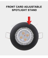 Soporte De Lámpara MR16 GU10 GU5.3 Cuerpo De Hierro Marco Con Base Socket GU10 MR16 Para Iluminación De Techo Spot - details 5
