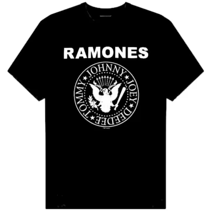 Camiseta Ramones Hombre Manga Corta 100% Algodón 160 Gramos - 1