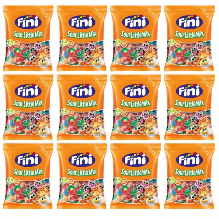 Fini Sour Little Mix - Caja de 12 Bolsas - 1