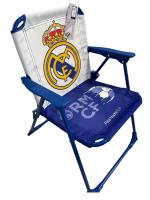 Silla Real Madrid plegable infantil para interior exterior playa piscina 38X32X53CM - details 2