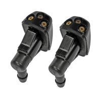 2Pcs Boquilla De Reparación Para Limpiaparabrisas De Coche Compatible Con La Mayoría De Los Modelos De Coches Doble Agujero Jet De Agua Para Limpiaparabrisas - details 0
