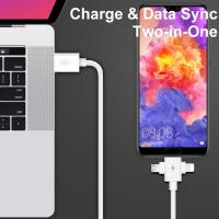 Cable De Extensión USB 3 En 1 Para Móvil Con Micro USB Tipo-C Compatible Con iPhone Xiaomi Samsung Carga Rápida 2A - details 5
