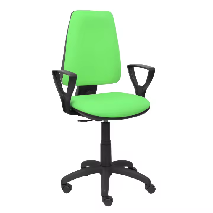 Piqueras Y Crespo Silla Elche CP Bali Verde Pistacho Ergonómica Regulable con Brazos Fijos - 1