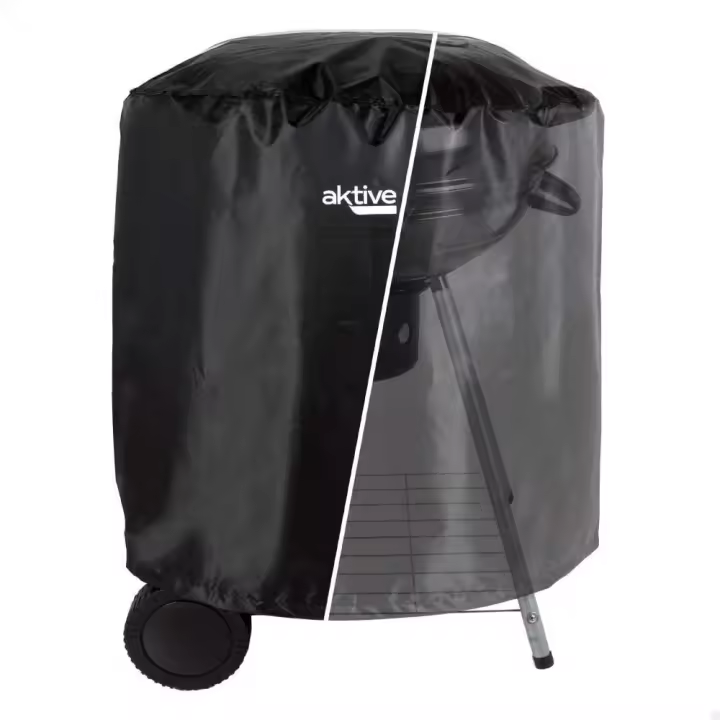 Aktive Funda Protectora Para Barbacoa Negro - 1