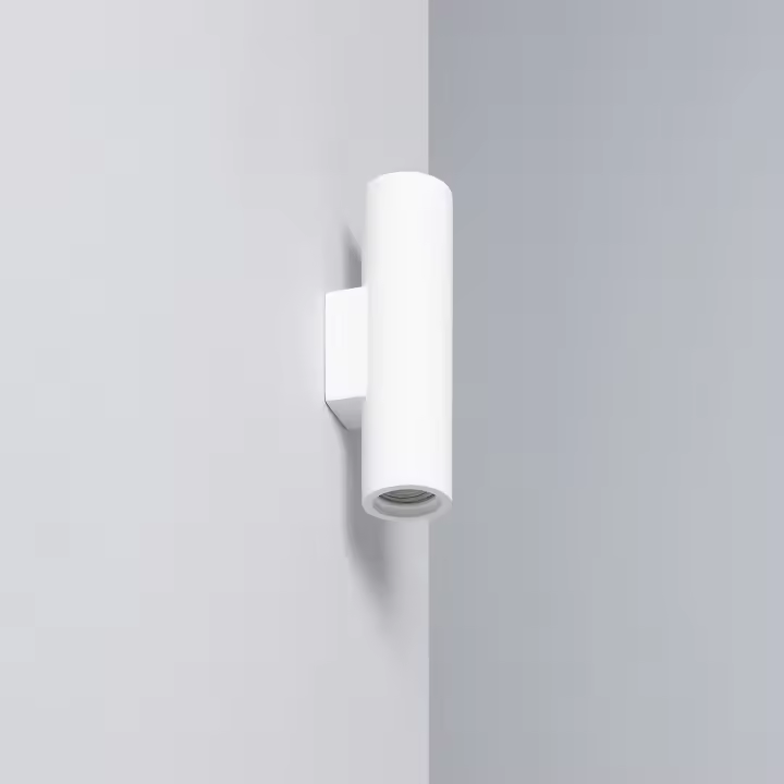 Ledkia Aplique de Pared Yeso Iluminación Doble Cara  Alejandrita Blanco - 1
