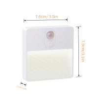 Luz Nocturna Ajustable LED Recargable Por USB Con Sensor De Movimiento Inteligente Para Dormitorio Cocina Armario Escaleras Decoración De Hogar - details 8