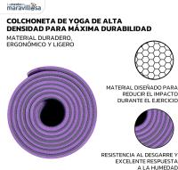 Esterilla de yoga, Pilates y Ejercitos | Bolsa y Correas-183x61cm - details 2