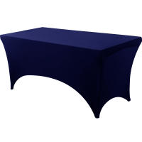 Mantel De Spandex Tendido a Medida Lavable Y Resistente a Arrugas Para Mesa Rectangular De Jardín Ideal Para Eventos Bodas Y Fiestas - details 7