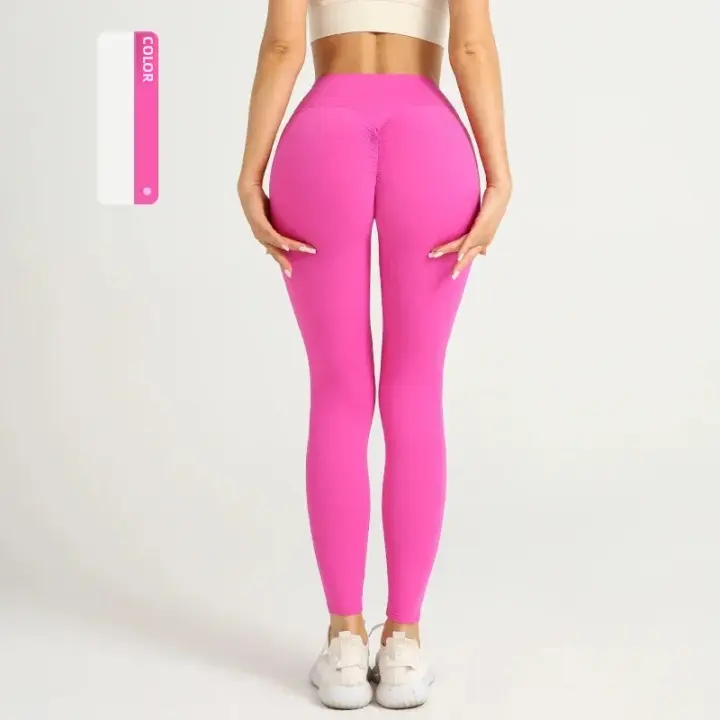 Leggings De Yoga Para Mujer Cintura Alta Transpirables Para Fitness Correr Ciclismo Pantalones De Ejercicio De Verano Ropa De Gimnasio - 1