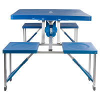 Mesa plegable con 4 taburetes Aktive Camping - details 4