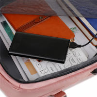 Bolsa de viaje expandible de gran capacidad con varios colores disponibles para computadora portátil de viaje, mochipa para Pareja with Carga USB para helbres y Mujeres. - details 42