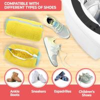 Bolsa De Lavar Zapatos Padded Protector De Ropa Para Máquina De Lavar Ropa Y Secar Amigable Con El Ambiente 1/2PCS - details 1