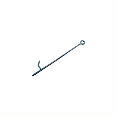 EDM Gancho Atizador Metálico Negro 45,5 cm - Tipo Bricolaje - EDM - 85761 Gancho atizador Recambios y Accesorios Tornillos Ganchos - 1