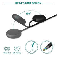 Cargador Magnético Para Samsung Galaxy Watch 7 Ultra FE 6 5 pro Carga Rápida USB C Compatible Con Todas Las Series De Reloj Samsung - details 2