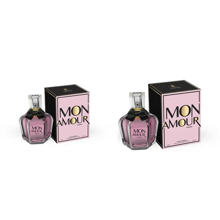 2 UNIDADES Mon Amour Paris Eau de Parfum pour femme 100ml Montage Brands Fragancia inspirada en otros perfumes Perfume Mujer - 1
