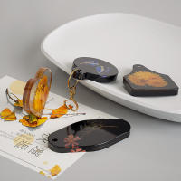 Molde De Silicona Para Llavero Creativo Pendiente Redondo Y Corazón Para Hacer Joyas DIY Epoxy Resina Molde De Casting Decorativo - details 3