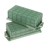 Bloque De Esponja Húmeda Para Flores DIY 1Pc Bloque De Poliestireno Verde Para Arreglos Florales Frescos Mud Para Floristería - details 17