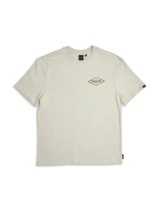 Deus Ex Machina Camiseta Old Customs Blanca Sucia - 1