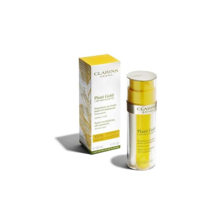 Clarins Plant Gold Nutri-Emulsión de Aceite Revitalizante para Todo Tipo de Piel 35ml — oferta en Miravia