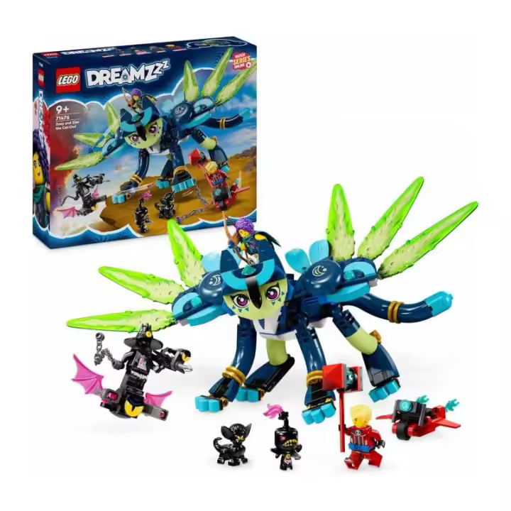 LEGO DREAMZZZ 71476 ZOEY Y ZIAN EL GATO-BUHO - 1