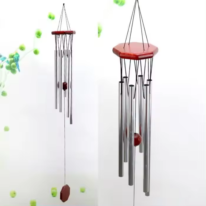 Campanas de Viento de Aluminio, Adorno Colgante para Exterior, para decoración de Jardín y patio, kou30830 - 1