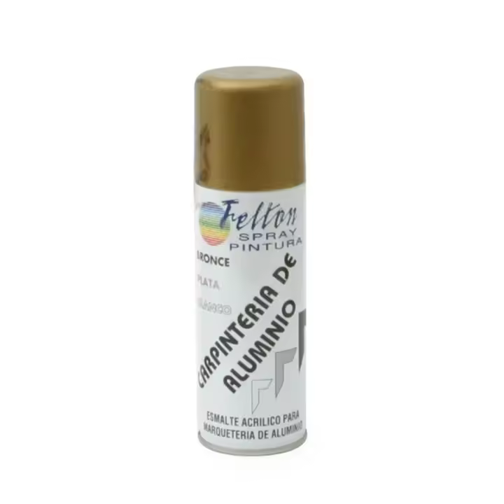 Spray pintura aluminio bronce 200ml - 1